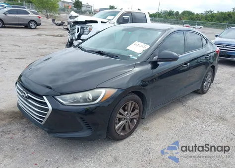 2018 Hyundai Elantra Sel из США, поврежденный, VIN 5NPD84LF7JH358248